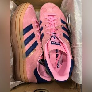 Adidas gazelle bold pink glow